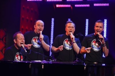 Four Poofs and a Piano